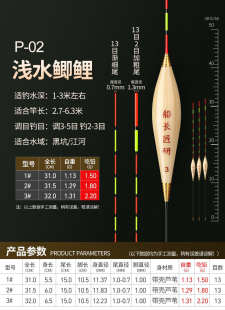 船长匠研高灵敏醒目浅水漂短漂冰钓水皮草洞打浮鱼漂鲫鱼轻口浮漂