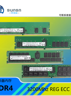 Sunsn戴尔服务器16G/32G/64G DDR4/DDR5 3200Mhz/5600MHZ内存条