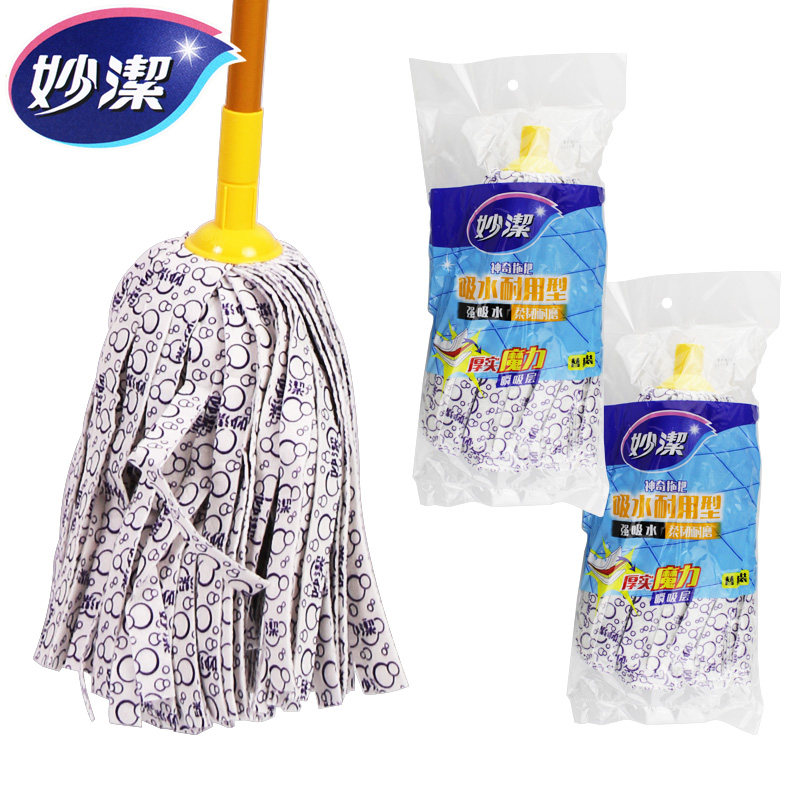 妙洁拖把神奇布质增厚超强吸水