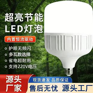 【超长寿命】LED灯泡节能灯泡超高亮省电E27大螺口家用护眼电灯泡