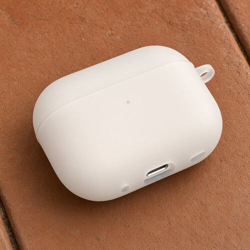 苹果AirPods保护套适用airpods1/2/3/4/5/pro/pro2/pro3白色磨砂耳机壳轻薄充电盒保护套轻薄保护壳全包