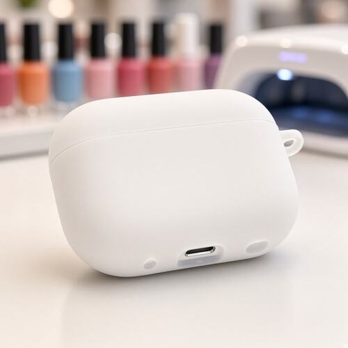 磨砂半透明耳机壳充电盒保护套苹果AirPods保护套磨砂适用airpods1/2/3/4/5/pro/pro2/pro3防刮保护套简约