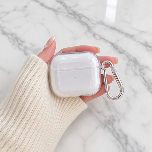 软壳无线耳机套高清透明耳机壳适用airpods1/2/3/4/pro/pro2/pro3苹果AirPods保护套保护壳防刮保护套耐磨