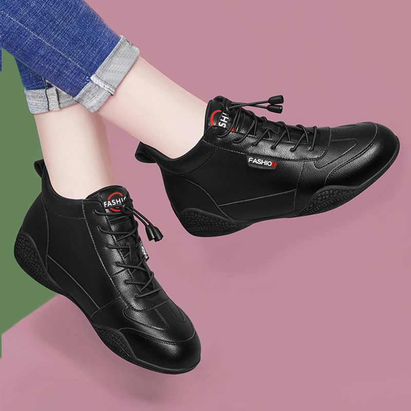 【官网】女子秋冬休闲鞋真皮百搭