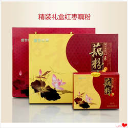 莲藕粉纯手工正宗山东枣庄滕州微山非西湖早餐代餐饱腹饮品莲子粥