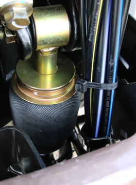 青岛解放 悍V重卡焊威驾驶室前气囊减震器空气弹簧5001025-E18