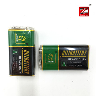 9v电池6F22X9伏方块型干电池话筒体温枪万用表玩具遥控器麦克风