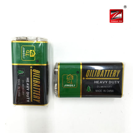 9v电池6F22X9伏方块型干电池话筒体温枪万用表玩具遥控器麦克风