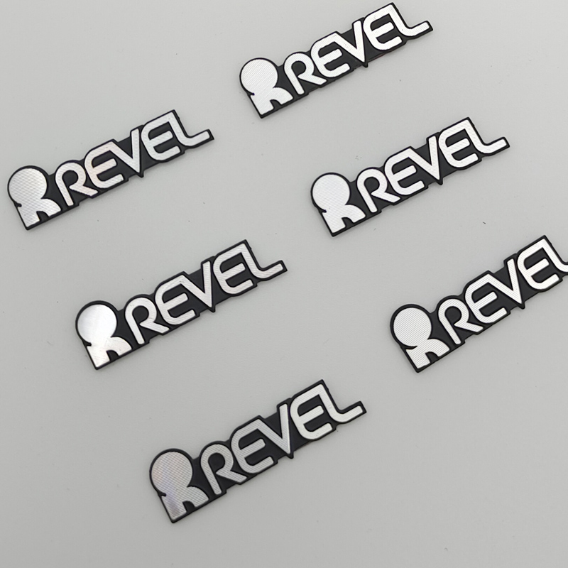 适用于林肯Z林肯冒险家锐威音响标贴REVEL音响贴创意金属改装贴纸