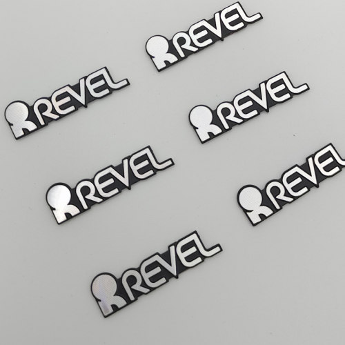 适用于林肯Z林肯冒险家锐威音响标贴REVEL音响贴创意金属改装贴纸