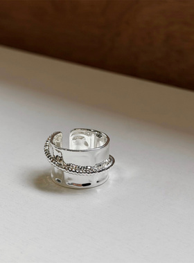 minicyber铜戒指小众森系风设计