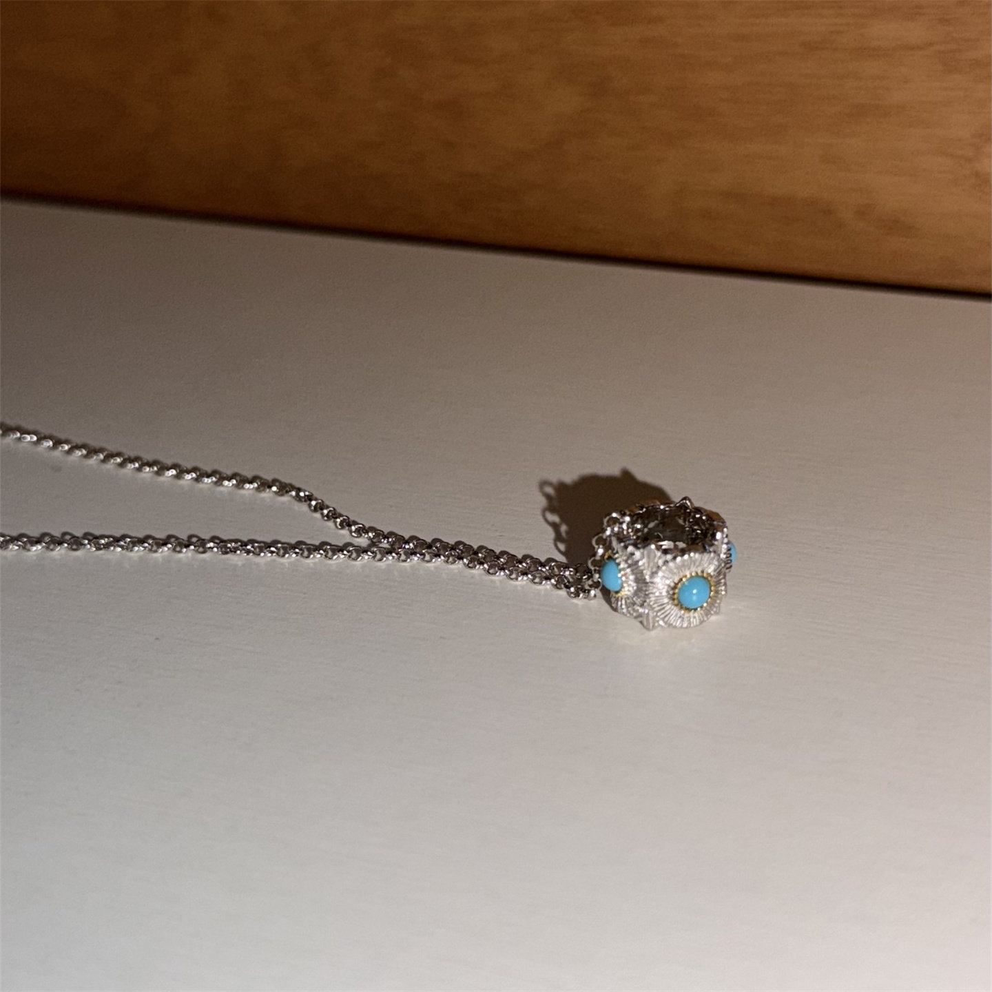 minicyberS925纯银项链可爱时髦