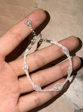 minicyberS925纯银手链时髦高级