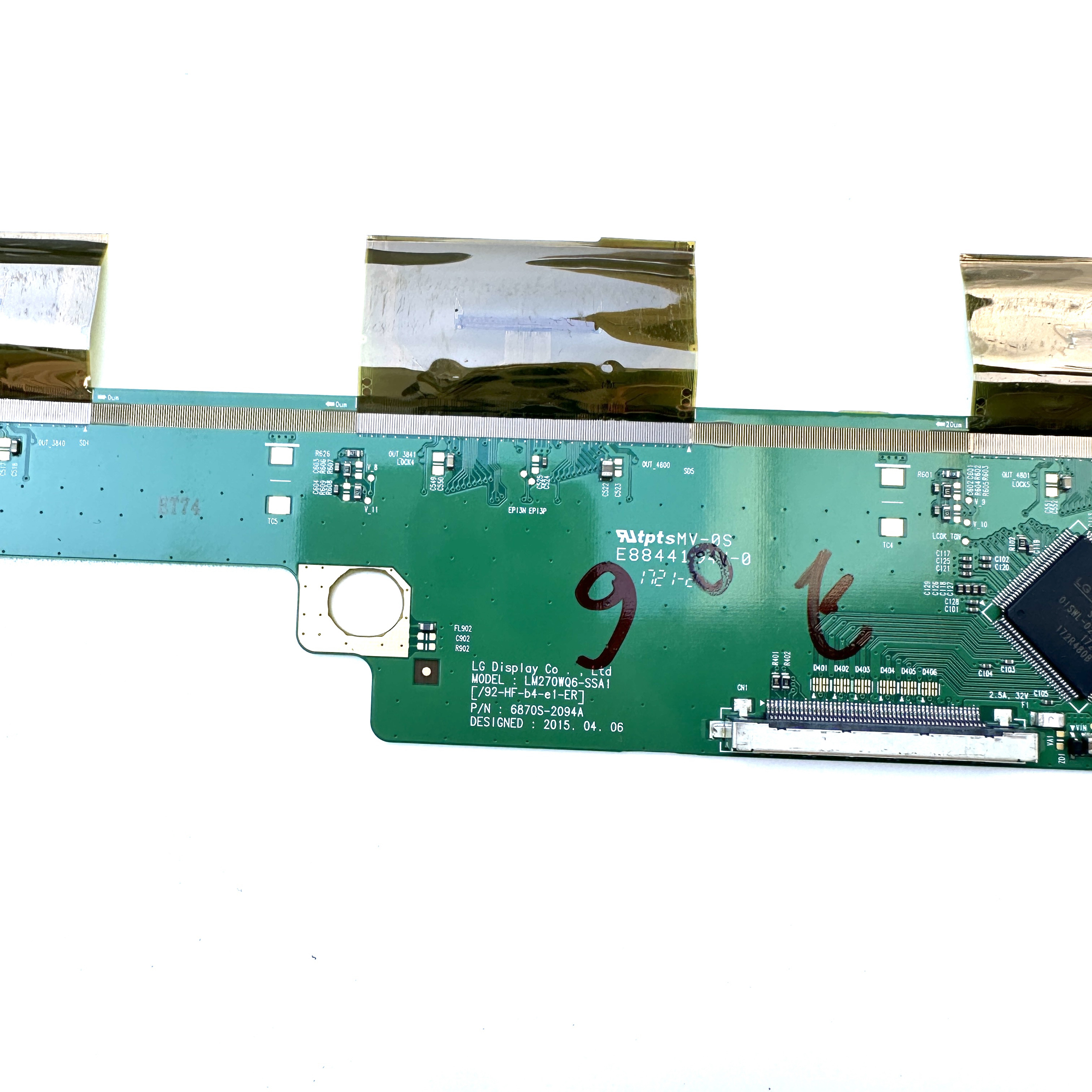 DELL UP2716D 边板6870S-2094A LM270WQ6原装