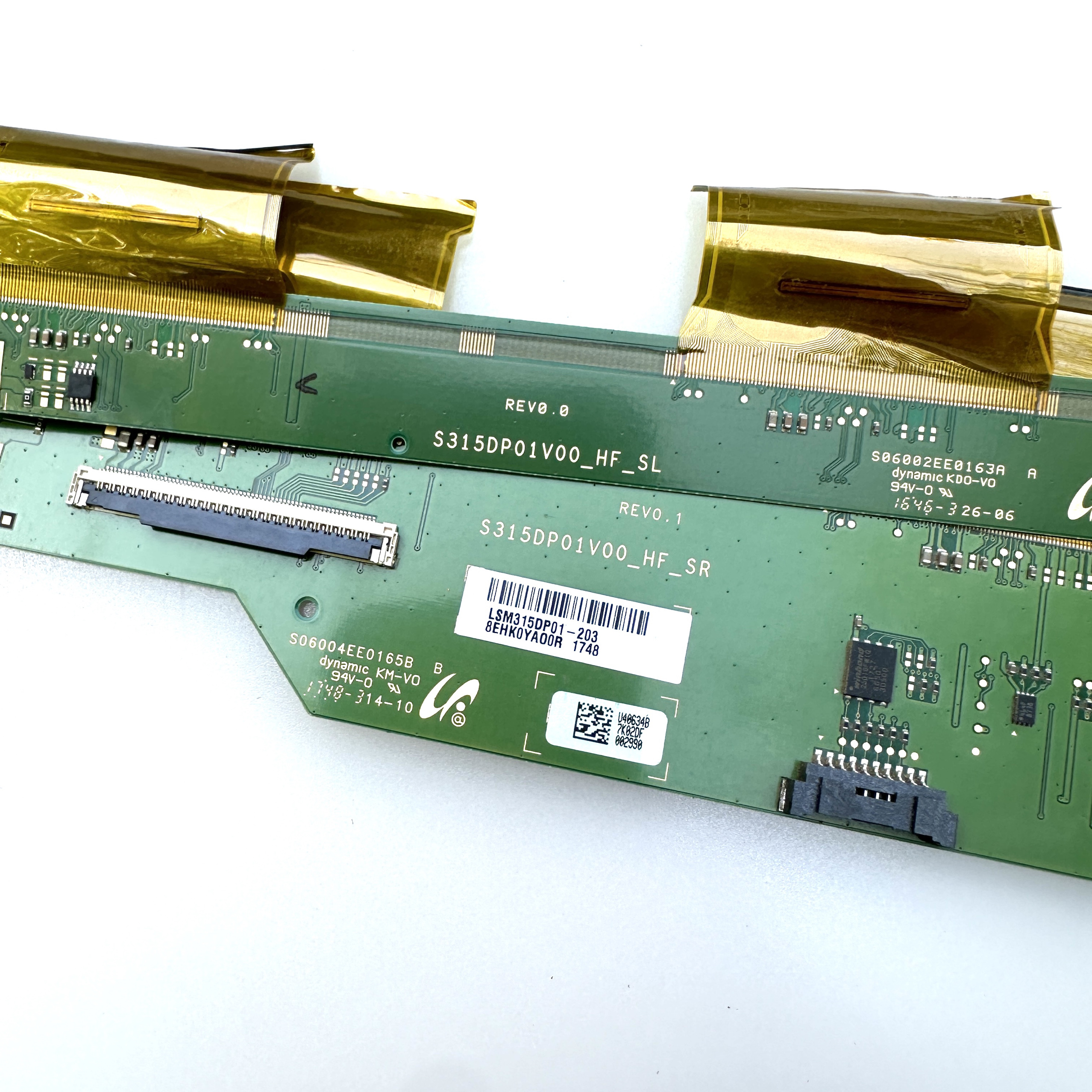 三星C32HG70QQC边板S315DP01V00_HF_SR/ _SL  排线LJ41-15185A原