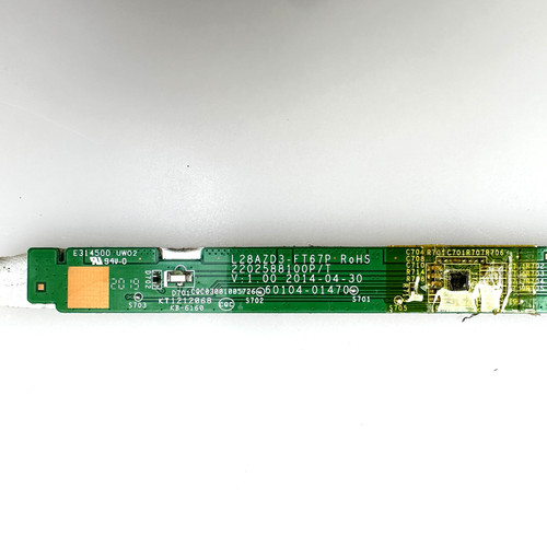 直销 DELL D2421DS按键板 开关按钮L28AZD3-FT67P 60104-01470