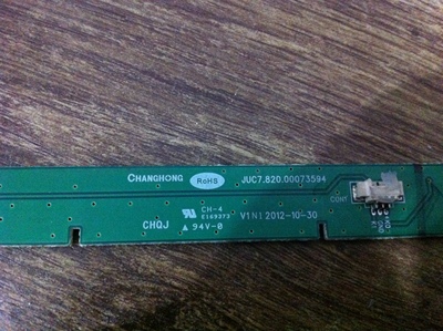 原装长虹3D60C4000I键控板 按键板 JUC7.820.00073594