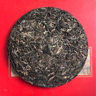 景迈普洱茶生茶云南七子饼茶古树茶叶自己喝口粮茶生普357克