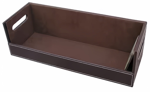 皮革CD架 皮质DVD 光盘碟片CD收纳盒子CD篮 时尚 DVD收纳架