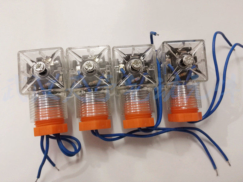 液压电磁换向阀接线盒交流