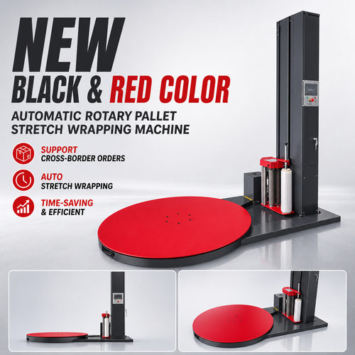 Factory Direct Automatic Turntable Pallet Wrapper Intelligen