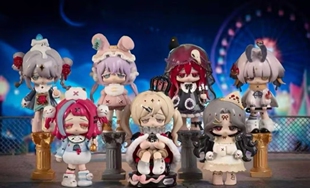 正版Missy甜丧萝莉第二代乌鸦乐园系列潮玩盲盒手办可爱礼物摆件