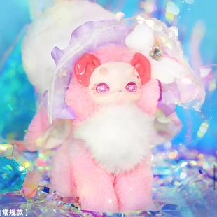 兔兔龙第三代3弹幻彩水晶系列毛绒盲盒潮玩手办猫猫摆件可爱礼物
