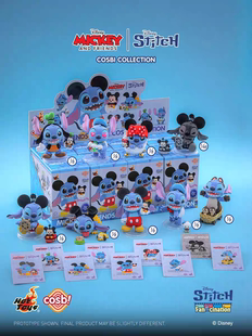 Hot Toys史迪奇狂热系列米奇与好友史迪仔COSBI盲盒动漫周边玩具