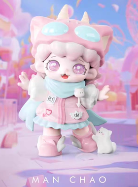 新品正版Mioco米可陪伴日记潮玩盲盒猫猫可爱公仔娃娃送女生礼物