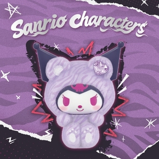 正版Sanrio characters宝石之森系列植绒盲盒挂件摆件手办礼物女