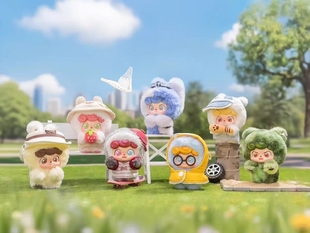 正版新品Q宝今天出去玩盲盒毛绒公仔挂件礼物潮玩摆件手办潮玩女