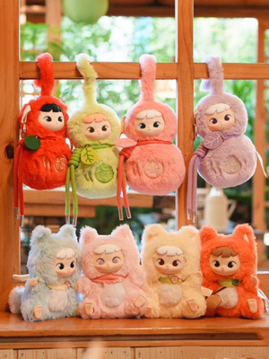 正版cimmy新年限定狐葫生威系列毛绒盲盒潮玩可爱公仔摆件礼物女