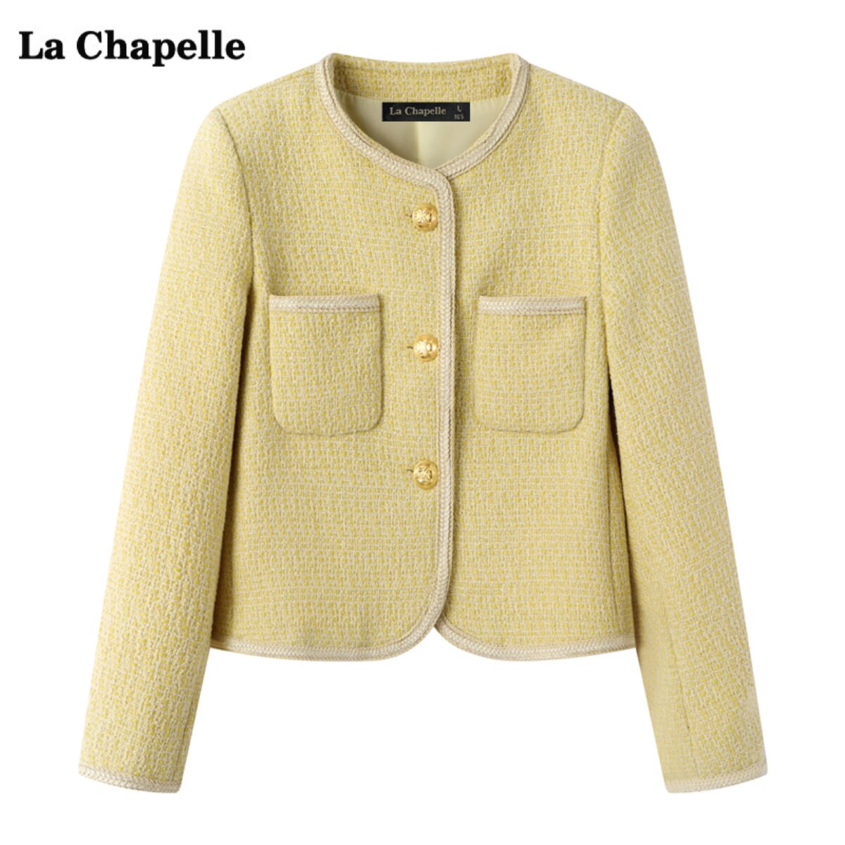 拉夏贝尔/La Chapelle春秋新款名媛小香风短外套女高级感小众上衣高性价比高么？