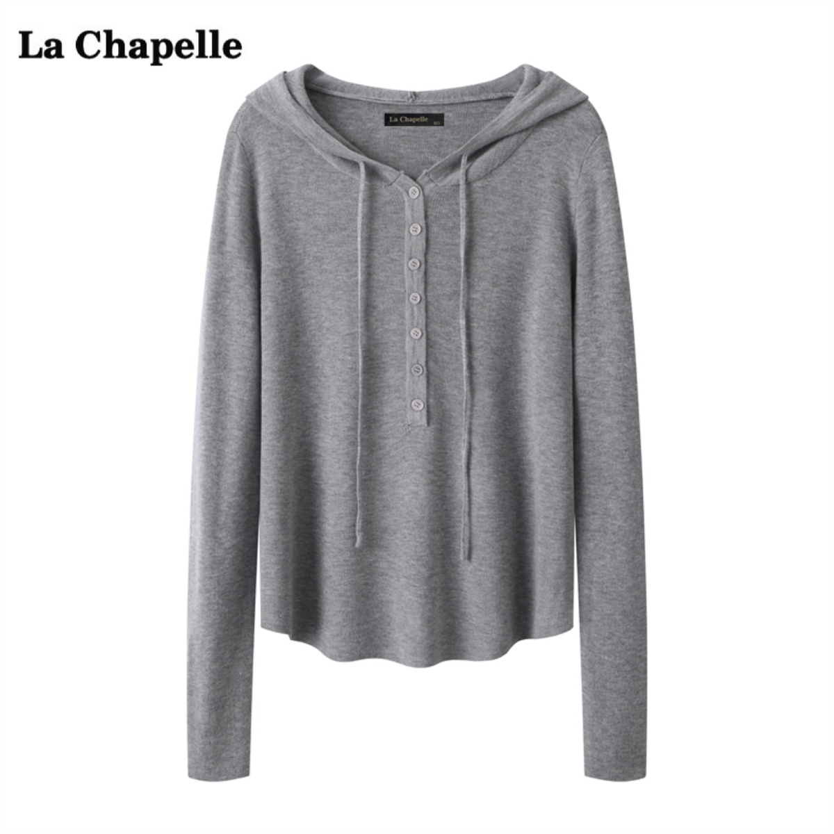 拉夏贝尔LaChapelle长袖连帽毛衣