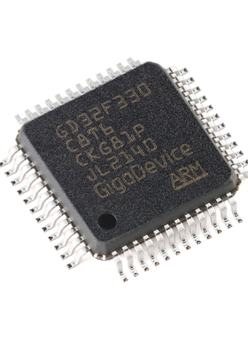 原装GD32F330C8T6 LQFP-48 ARM Cortex-M4 32位微控制器-MCU芯片