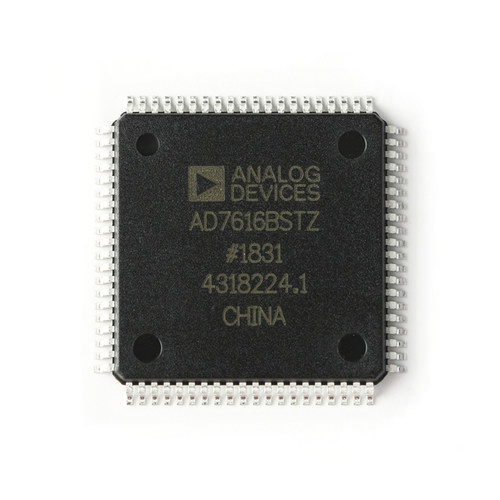 原装正品AD7616BSTZ-RL LQFP-80 16通道DAS 内置16位同步采样ADC
