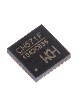 原装正品 CH571F QFN-28 集成BLE无线通讯32位RISC微控制器芯片