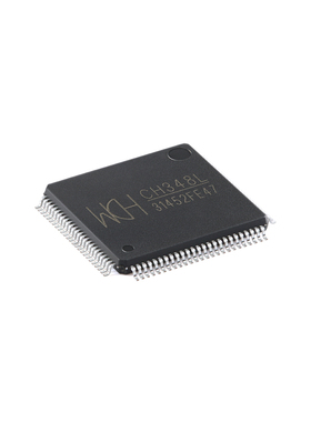 原装正品 CH348L LQFP-100 USB转8串口芯片