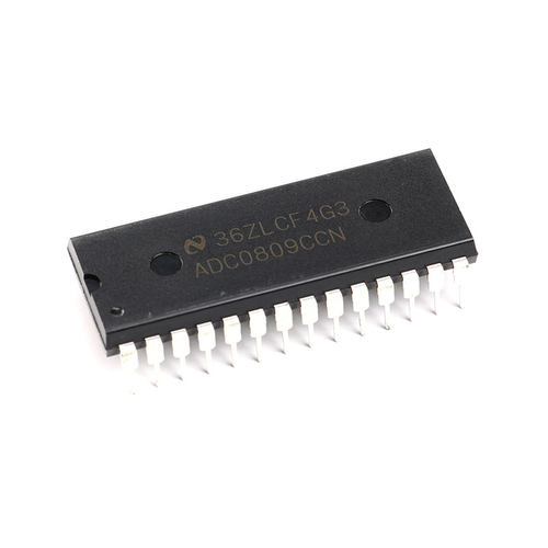 原装正品  直插  ADC0809CCN 8位模数A/D转换器芯片 DIP-28