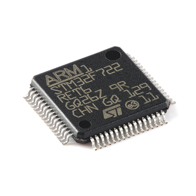 原装正品STM32F722RET6 LQFP-64 ARM Cortex-M7 32位微控制器-MCU