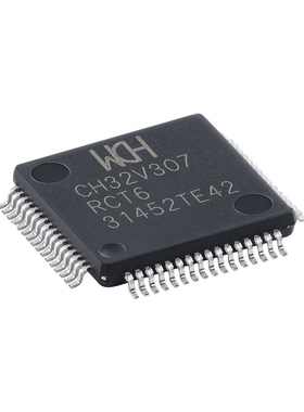 原装正品CH32V307RCT6 LQFP-64 RISC-V内核 32位微控制器-MCU