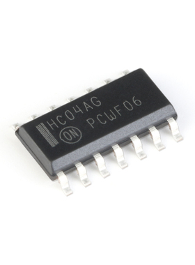 原装正品 MC74HC04ADR2G SOIC-14 六角反相器 贴片逻辑芯片