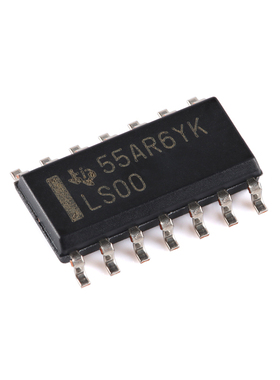 原装正品 SN74LS00DR SOIC-14 四路2输入正与非门芯片