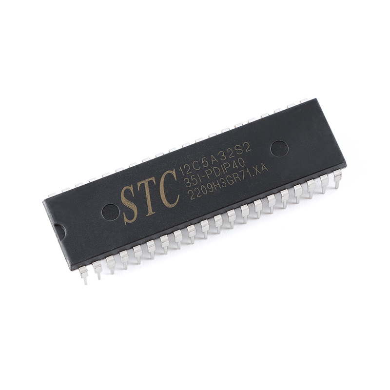 原装正品STC12C5A32S2-35I-PDIP40 1T 8051微处理器单片机芯片