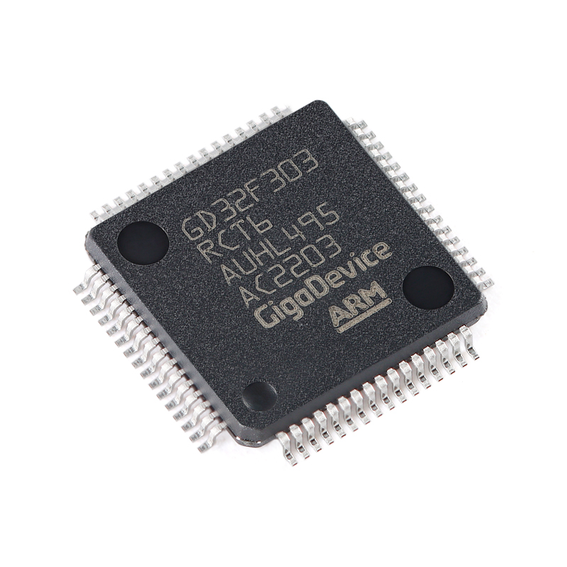 原装GD32F303RCT6 LQFP-64 ARM Cortex-M4 32位微控制器-MCU芯片