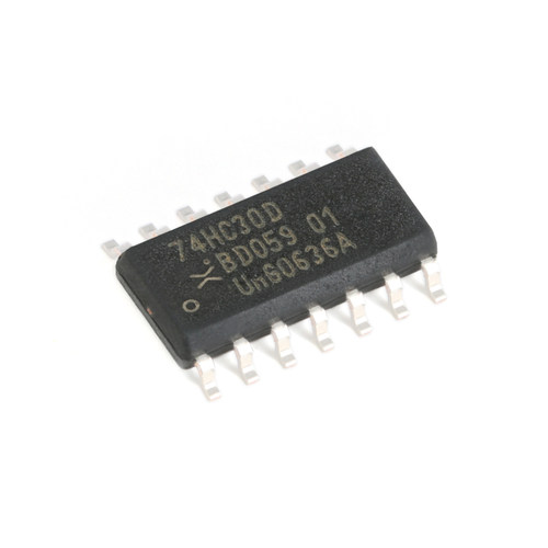原装正品 74HC30D,653 SOIC-14 单路8输入与非门 贴片逻辑芯片