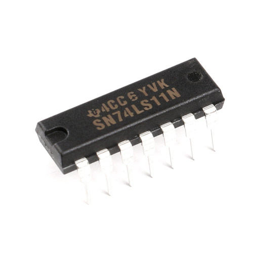 原装正品 直插 SN74LS11N DIP-14 TTL 3输入端3与门 逻辑芯片