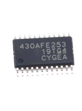 原装正品 贴片 MSP430AFE253IPWR TSSOP-24 16位微处理器