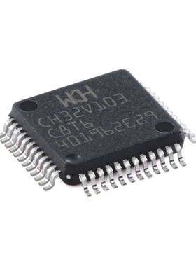 原装正品 CH32V103C8T6 LQFP-48 RISC-V内核 32位微控制器-MCU