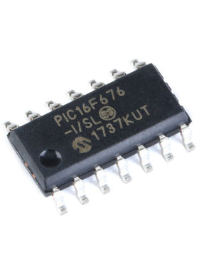 原装正品 贴片 PIC16F676-I/SL SOIC-14 微控制器/8位 芯片
